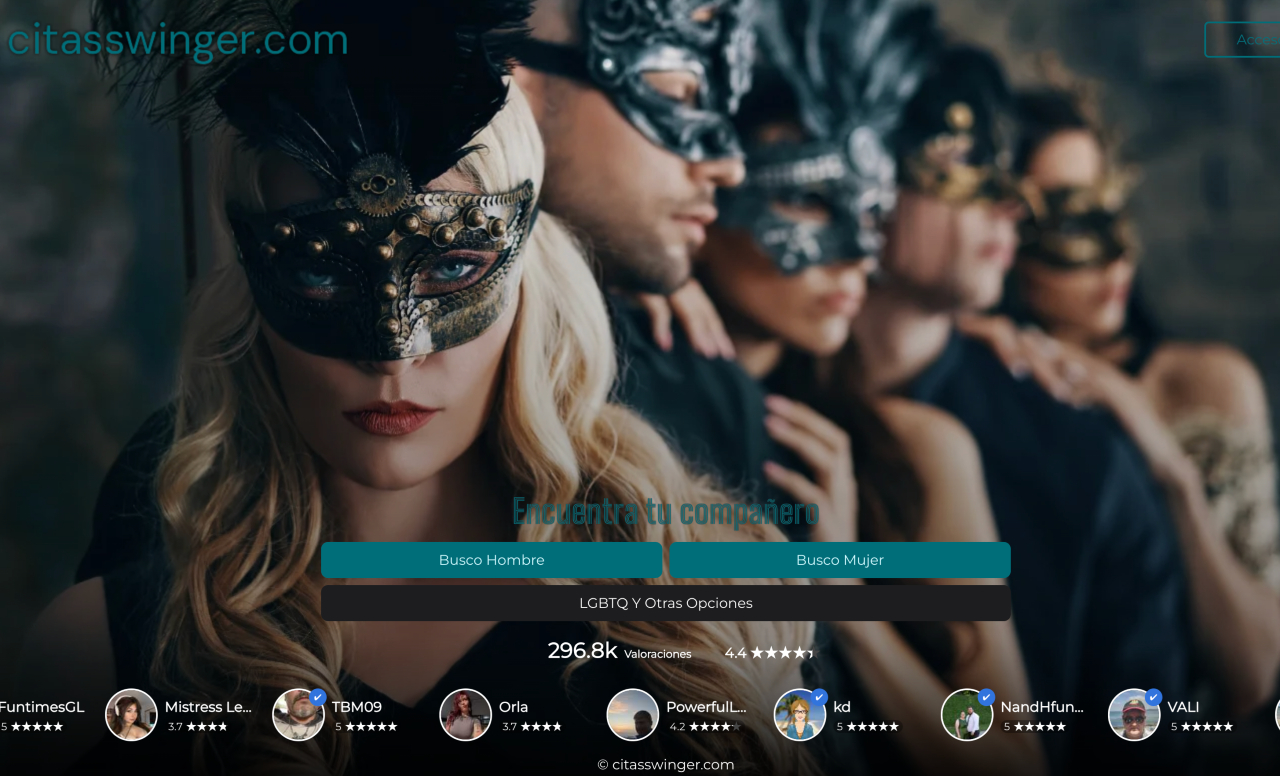 Reseña Completa de CitasSwinger.com
