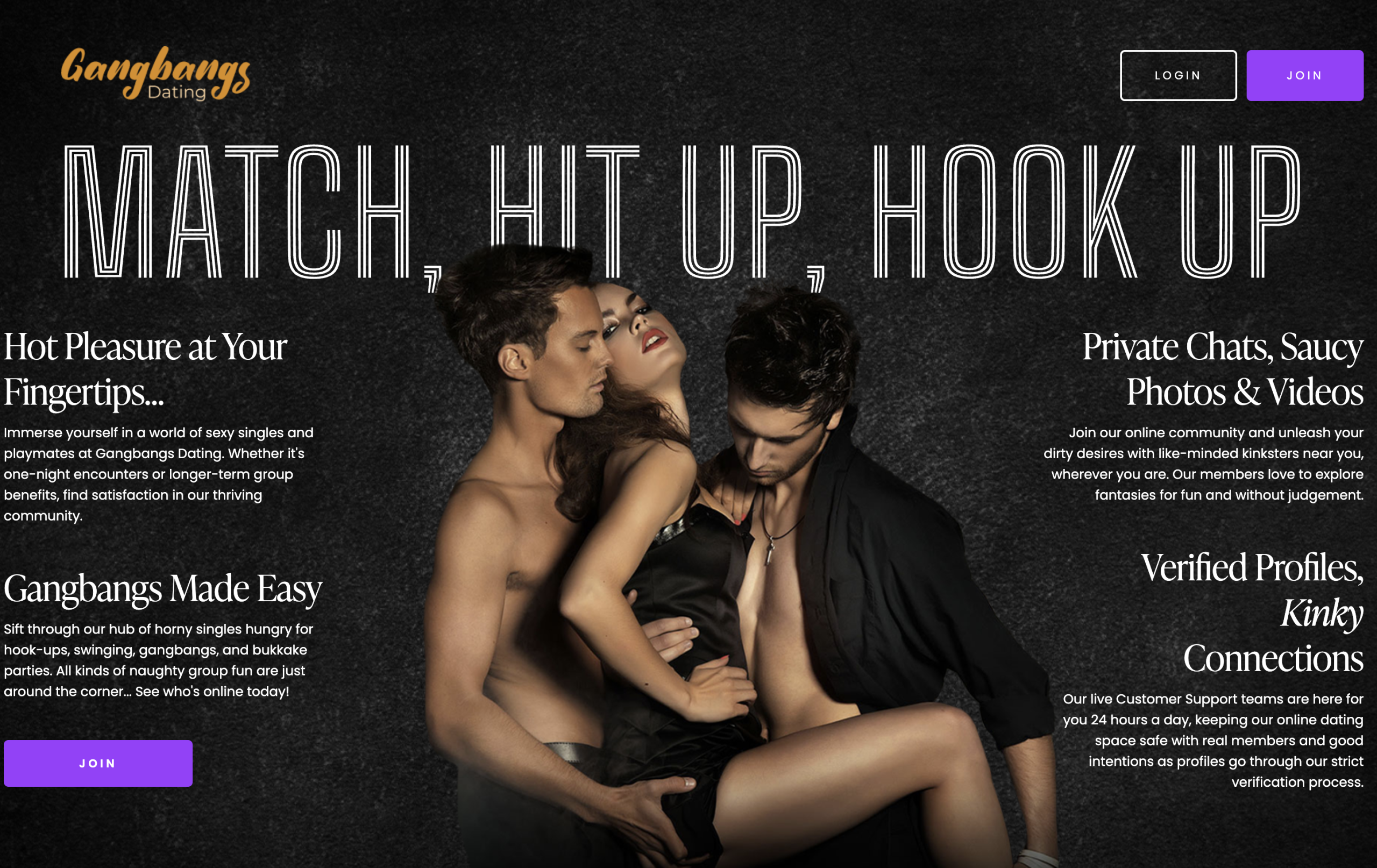 Gangbangs Dating Site