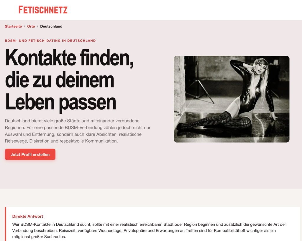 bdsm deutschland