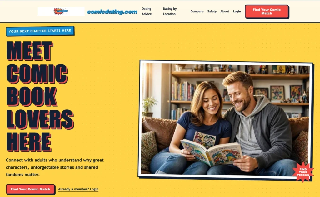 comic book dating site